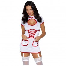 Игровой костюм «Медсестра», цвет белый, размер M, Cottelli Collection 24710192031, из материала Полиэстер
