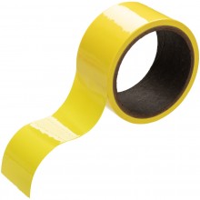 Ярко-желтый скотч для бондажа «Boundless Bondage Tape», длина 1800 см, California Exotic Novelties SE-2702-97-3, бренд CalExotics, 18 м.