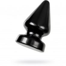 Большая анальная втулка «POPO Pleasure Draco», цвет черный, материал пвх, ToyFa 731454, длина 18 см.