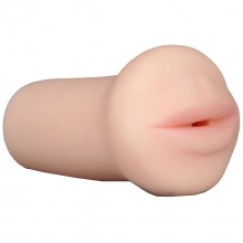 Нежный мастурбатор-ротик «Realstuff 5inch Masturbator BJ», цвет телесный, Dream Toys 20642, из материала TPR, длина 12.7 см.