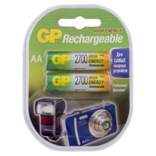   2-  AA, GP Batteries GP-8398