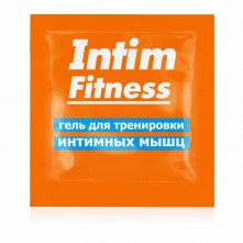 Женский гель для тренировки интимных мышц «Intim Fitness», объем 4 мл, Биоритм LB-90001t, из материала Водная основа, 4 мл.