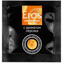 Масло массажное с ароматом персика «Eros Exotic», объем 4 мл, Биоритм LB-13008t, из материала Глицериновая основа, 4 мл.