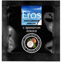 Масло массажное «Eros Tropic» с ароматом кокоса, БИОРИТМ lb-13010t., 4 мл.