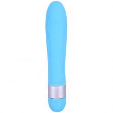 Классический мультискоростной вибратор «Precious Passion Vibrator», цвет голубой, Chisa CN-370975225, бренд Chisa Novelties, из материала Пластик АБС, длина 17 см.