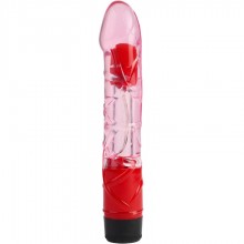 Вибратор вагинальный «Basic Luv Theory», цвет розовый, Chisa CN-111832906, из материала TPR, длина 23 см.