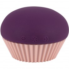 Вакуумно-волновой вибратор «Blueberry Cupcake», цвет фиолетовый, Lola Games Lola Toys 9210-03lola, из материала Силикон