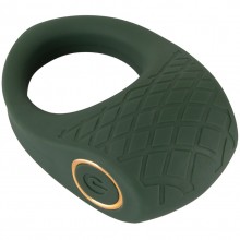 Эрекционное кольцо с вибрацией «Emerald Love Luxurious», цвет зеленый, Orion 5518640000, из материала Силикон, длина 6.5 см.