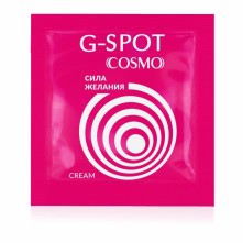 Интимный крем «G-Spot COSMO VIBRO» с разогревающим эффектом, 2 г, LB-23183t COSMO VIBRO, бренд Биоритм, из материала Водная основа