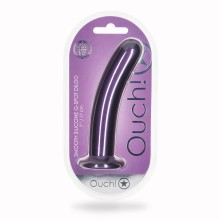    G Smooth Silicone G-Spot Dildo,  , , Shots Media OU821MBL,  Ouch!,  17.7 .