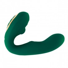 Вибромассажер «Tracy's Dog - Cobra Clitoral Vibrator», цвет зеленый, Tracys Dog, из материала Силикон