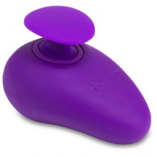 Вибромассажер для эрогенных зон «Palm Sense Clitoris», цвет фиолетовый, Wellness BL-44301, бренд Blush Novelties, из материала Силикон, длина 12 см.