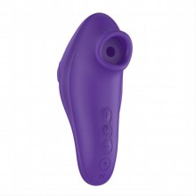 Вакуумный стимулятор клитора «Clitoral Sucking Vibrator», цвет фиолетовый, Tracys Dog AVB039PU, бренд Tracy`s Dog, длина 12 см.