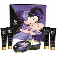 Набор «Geisha's Secret Экзотические фрукты» из 5 предметов, Shunga Eau Zone Huiles & Fragrances 8202 SG, цвет Фиолетовый