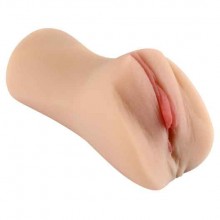 Реалистичный ручной мастурбатор-вагина, цвет телесный, SQ-50095., из материала TPR