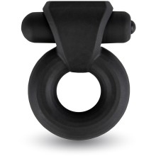 Эрекционное кольцо с вибрацией «Rooster Travis», цвет черный, VelvOr E31028, из материала Силикон, диаметр 5.2 см.
