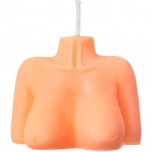Свеча для интерьера «Женский силуэт», цвет телесный, Pecado BDSM 12066-03, из материала Воск, длина 8.5 см.