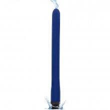 Гигиеническая анальная насадка «Streamer Anal Douche» для душа, цвет синий, DEL10081, бренд Toy Joy, длина 24.5 см.