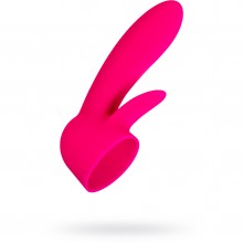 Насадка для массажера «Bunny Love Magic», Magic Wand E23A-T, цвет Розовый, длина 13 см.