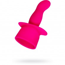 Насадка для массажера «Honey Love Magic», Magic Wand E23A-S, из материала Силикон, цвет Розовый, длина 12 см.