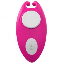 Клиторальный вибратор-бабочка «Party Vibrator«, 9 режимов вибрации, Silicone toys USK-CD03 HONEYBEE, цвет Розовый, длина 10 см.
