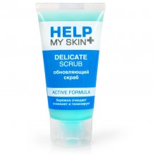 Тонизирующий скраб «Help my skin Delicate Scrub», Биоритм LB-25034
