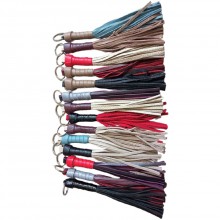 Сувенир-брелок «Плетка» витая, цветной, Подиум Р98, бренд Фетиш компани, длина 16 см.