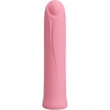Мини-вибратор «Curtis», цвет розовый, Baile BW-500008-1, из материала Силикон, коллекция Pretty Love, длина 10.3 см.