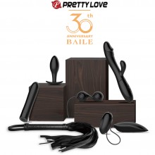 Подарочный набор «Pretty Love 30th Anniversary Baile» 6 предметов, цвет черный, BI-014777H, из материала Силикон