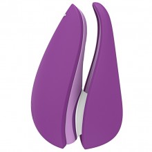 Бесконтактный клиторальный стимулятор «Womanizer Liberty 2», цвет фиолетовый, WZ112SG5, из материала Силикон, длина 10 см.