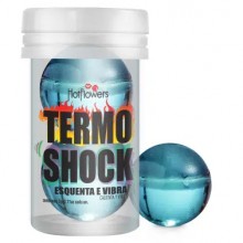 Интимный гель «Termo Shock» с разогревающе-покалывающим эффектом, 2 шт х 3 г, HotFlowers HC272