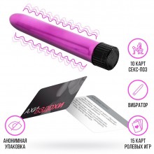 Эротический набор для двоих «Ахи вздохи», Ecstas 7102036, из материала Пластик АБС, цвет Фиолетовый