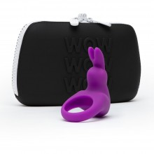 Эрекционное виброкольцо «Happy Rabbit Cock Ring», цвет фиолетовый, Lovehoney 82545 - A, длина 7.5 см.