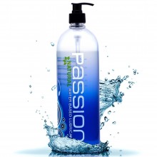 Лубрикант на водной основе «Passion Natural Water-Based Lubricant», 1000 мл, XR Brands XRPL100-34oz, из материала Водная основа, 1000 мл.