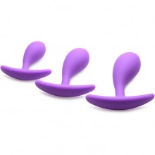     Frisky Booty Poppers Silicone Anal Trainer Set, 3 ,  , XR Brands XRAG378,  7.5 .
