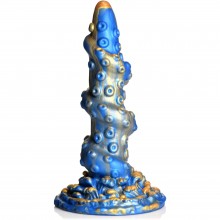 Фантазийный фаллоимитатор «Creature Cocks Lord Kraken Tentacled Silicone Dildo» тентаклевидная, XR Brands XRAH108, цвет Мульти, длина 21.1 см.