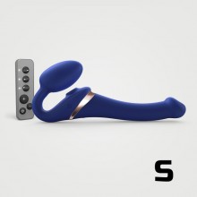 Гибкий страпон «Multi Orgasm Bendable Strap-on» с имитацией оральных ласк и вибрацией, size S, Strap-on-me 6017388, из материала Силикон, длина 22.8 см.