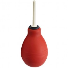 Анальный душ «CleanStream Enema Bulb», объем 236 мл, цвет красный, XR Brands XRAA505, из материала Резина, длина 10.8 см.