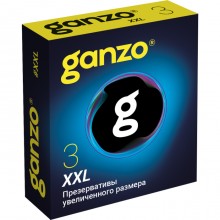 Презервативы «XXL», 3 шт, GANZO 0701-047, из материала Латекс, длина 19 см.