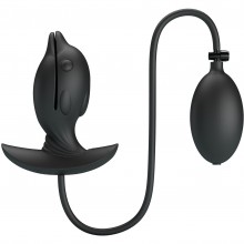 Силиконовый анальный эспандер «Pretty Love Hanson», цвет черный, Baile BI-040161Q, длина 10.6 см.