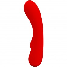Вибратор для точки G «Pretty Love», цвет красный, Baile BI-014667-2, из материала Силикон, длина 19 см.