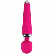Вибратор «Eroticon Frida» для принудительного оргазма, цвет розовый, AV002C, из материала Силикон, длина 20 см.