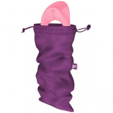 Мешочек для хранения вибромассажера «Treasure Bag M Violet», цвет фиолетовый, Satisfyer 4059969, длина 24 см.