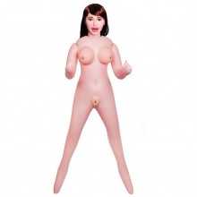 Надувная кукла Бритни с вибрацией, Bior Toys ee-10285, из материала ПВХ, 2 м.