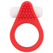 Эрекционное виброкольцо «LIT-UP SILICONE STIMU RING 1 RED», Dream Toys 21155, длина 4.2 см.