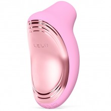 Вакуумный стимулятор клитора «Sona 2 Travel» со звуковой пульсацией, цвет розовый, LEL9233, длина 8.7 см.