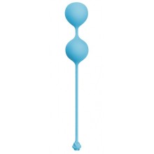 Голубые вагинальные шарики «Love Story Empress Waterfall Breeze», силикон, Lola Games 3008-03Lola, длина 18 см., со скидкой