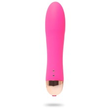 Гладкий вибратор «Massage Wand», цвет розовый, Сима-Ленд 7461482, из материала Силикон, длина 14 см.