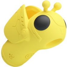 Вакуумный мини-стимулятор «Pretty Love Magic Bee», цвет желтый, Baile BI-300059, длина 6.9 см., со скидкой