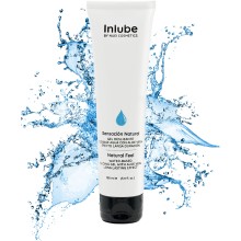 Водный лубрикант «Inlube Natural Feel» с алоэ вера, Nuei cosmetics 51336, из материала Водная основа, цвет Прозрачный, 100 мл.